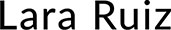 LARA RUIZ Logo